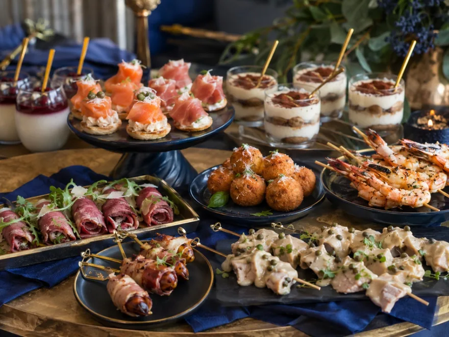 Geburtstagstafel – Tirana Catering Moers