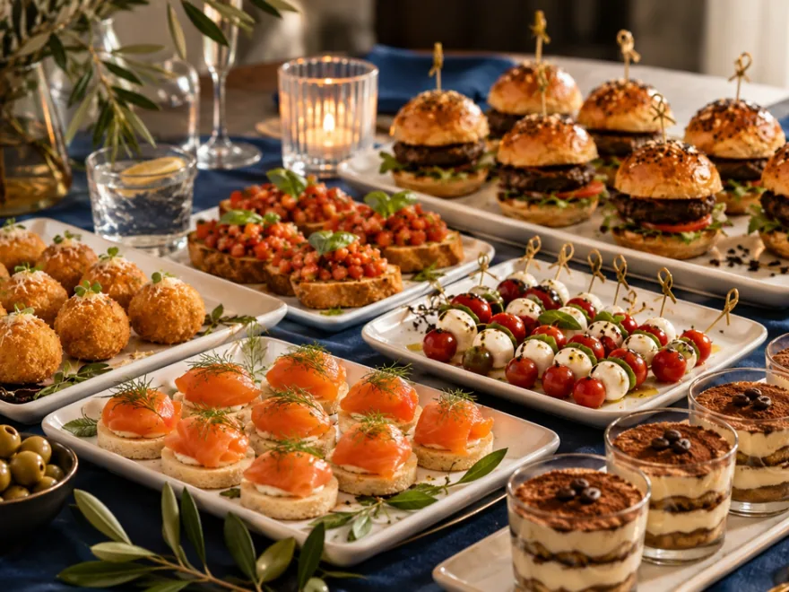 Fingerfood beim Meeting – Tirana Catering Moers